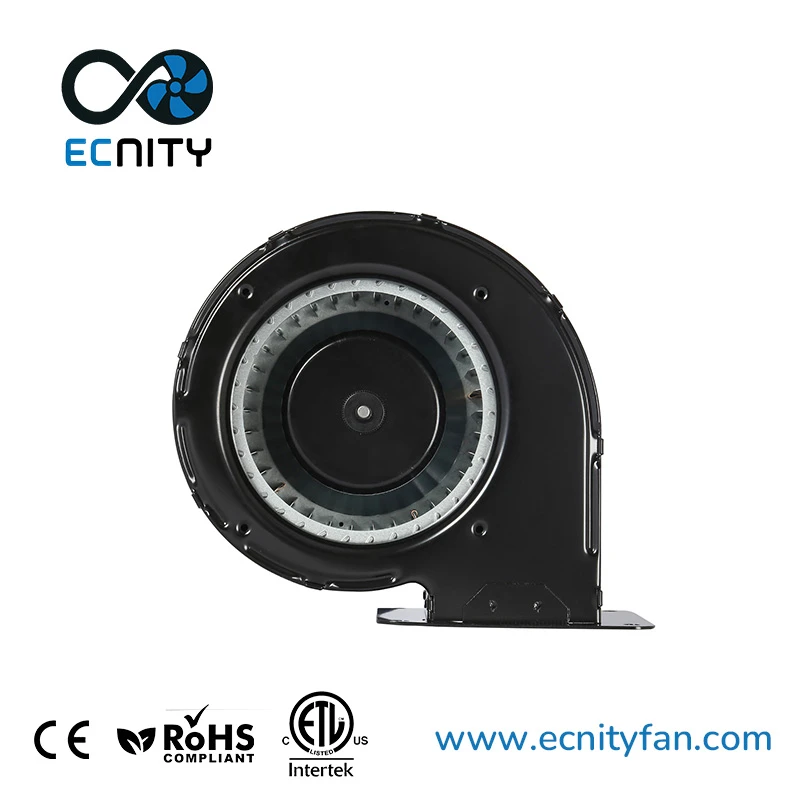 Ventilador centrífug corbat cap endavant EC